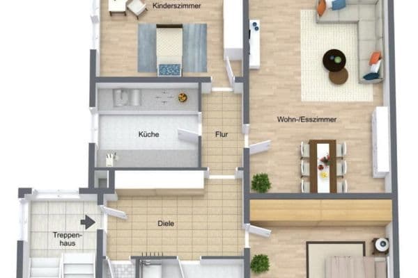 Prenájom bytu 3-izbový 105 m², Schifferstadt Prenájom bytu 3-izbový 105 m², Schifferstadt
