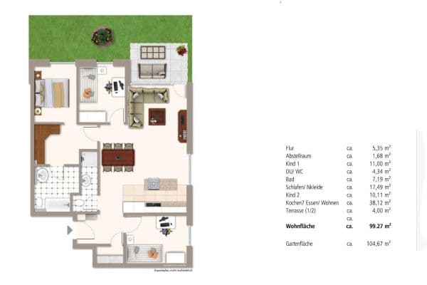 Prenájom bytu 4-izbový 100 m², Sulzbacher strasse 111, Backnang Prenájom bytu 4-izbový 100 m², Sulzbacher strasse 111, Backnang
