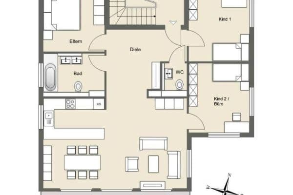 Predaj bytu 4-izbový 118 m², Kornwestheim Predaj bytu 4-izbový 118 m², Kornwestheim