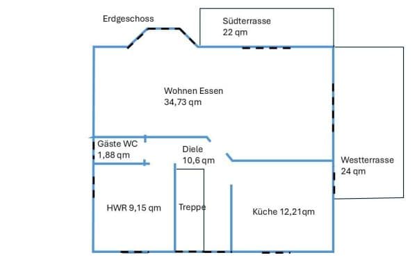 Predaj domu 124 m², pozemok 702 m², Delingsdorf Predaj domu 124 m², pozemok 702 m², Delingsdorf