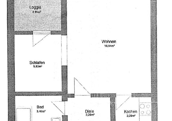 Prenájom bytu 2-izbový 38 m², Zeppelinstr. 36, Augsburg Prenájom bytu 2-izbový 38 m², Zeppelinstr. 36, Augsburg