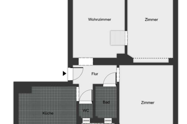 Predaj bytu 3-izbový 63 m², Neusser Strasse 454,, Köln, Severné Porýnie - Westfálsko Predaj bytu 3-izbový 63 m², Neusser Strasse 454,, Köln, Severné Porýnie - Westfálsko