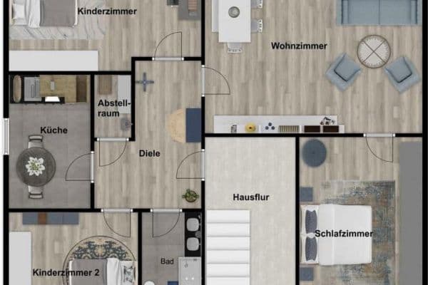 Predaj bytu 4-izbový 84 m², Kiwittenberg 43, Oberhausen Predaj bytu 4-izbový 84 m², Kiwittenberg 43, Oberhausen