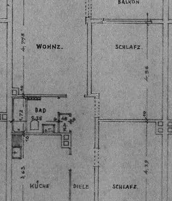 Prenájom bytu 3-izbový 68 m², Allmendestraße 1, Moers Prenájom bytu 3-izbový 68 m², Allmendestraße 1, Moers