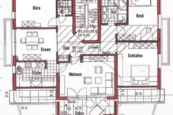 Prenájom bytu 4-izbový 110 m², Lorch-Waldhausen Prenájom bytu 4-izbový 110 m², Lorch-Waldhausen
