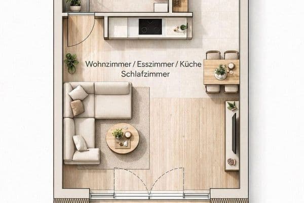 Prenájom bytu 1-izbový 44 m², Heilbronner Str. 6, Frankfurt, Hesensko Prenájom bytu 1-izbový 44 m², Heilbronner Str. 6, Frankfurt, Hesensko