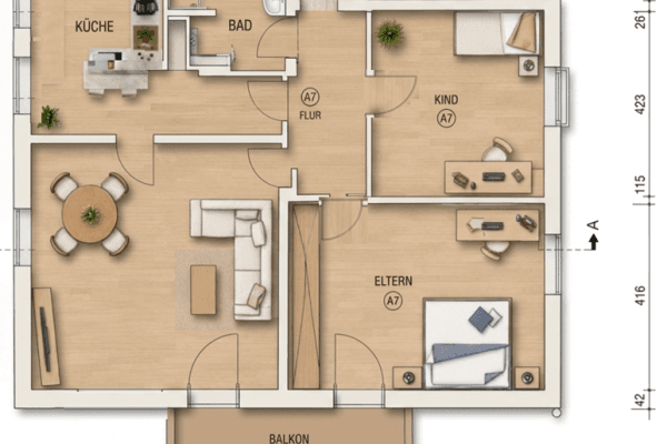 Predaj bytu 3-izbový 98 m², Crailsheim, Bádensko-Wurttembersko Predaj bytu 3-izbový 98 m², Crailsheim, Bádensko-Wurttembersko