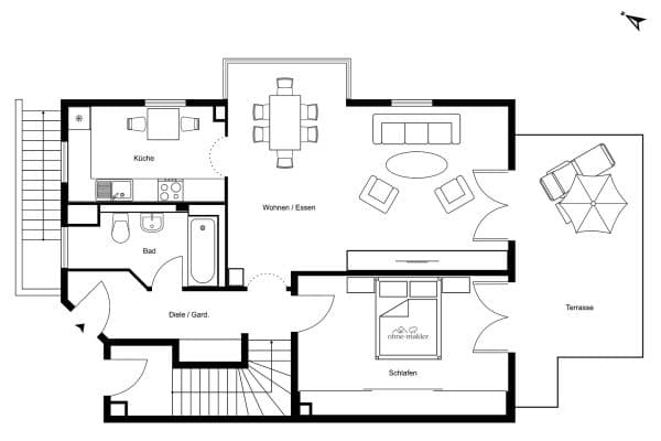 Predaj bytu 3-izbový 145 m², München, Bavorsko Predaj bytu 3-izbový 145 m², München, Bavorsko