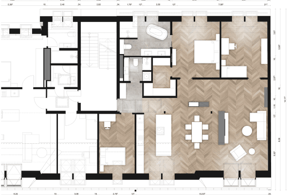 Predaj bytu 4-izbový 129 m², Zeppelinstraße 51, Potsdam Predaj bytu 4-izbový 129 m², Zeppelinstraße 51, Potsdam