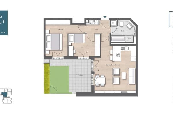 Predaj bytu 3-izbový 75 m², Nestroystraße 13, München, Bavorsko Predaj bytu 3-izbový 75 m², Nestroystraße 13, München, Bavorsko