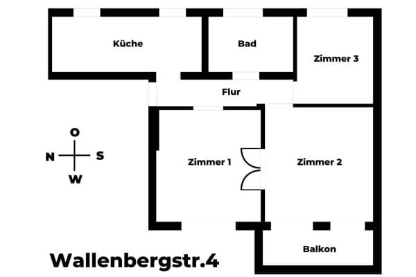 Predaj bytu 3-izbový 66 m², Wallenbergstrasse 4, Berlin, Berlín Predaj bytu 3-izbový 66 m², Wallenbergstrasse 4, Berlin, Berlín