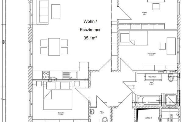 Prenájom bytu 4-izbový 111 m², Georg-Huber-Straße 14a, Zorneding - Ortsteil Pöring, Bavorsko Prenájom bytu 4-izbový 111 m², Georg-Huber-Straße 14a, Zorneding - Ortsteil Pöring, Bavorsko