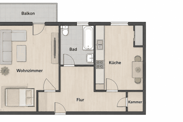 Predaj bytu 1-izbový 37 m², Binger Str.89, Berlin, Berlín Predaj bytu 1-izbový 37 m², Binger Str.89, Berlin, Berlín