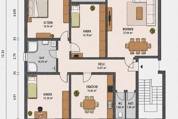 Predaj bytu 4-izbový 116 m², Menden (Sauerland) Predaj bytu 4-izbový 116 m², Menden (Sauerland)