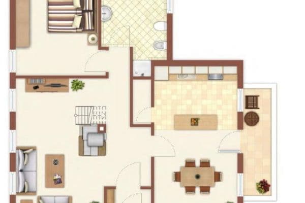 Prenájom bytu 2-izbový 77 m², Sindelsdorfer Straße 55, Penzberg, Bavorsko Prenájom bytu 2-izbový 77 m², Sindelsdorfer Straße 55, Penzberg, Bavorsko