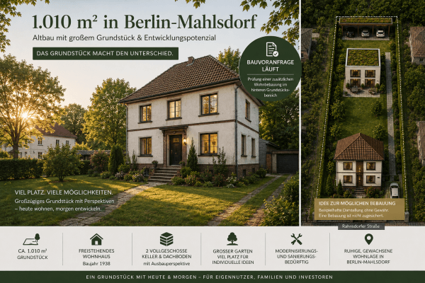 Predaj domu 96 m², pozemok 1.010 m², Berlin, Berlín Predaj domu 96 m², pozemok 1.010 m², Berlin, Berlín