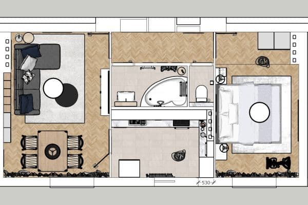 Prenájom bytu 2-izbový 56 m², Brněnská, Šlapanice Prenájom bytu 2-izbový 56 m², Brněnská, Šlapanice