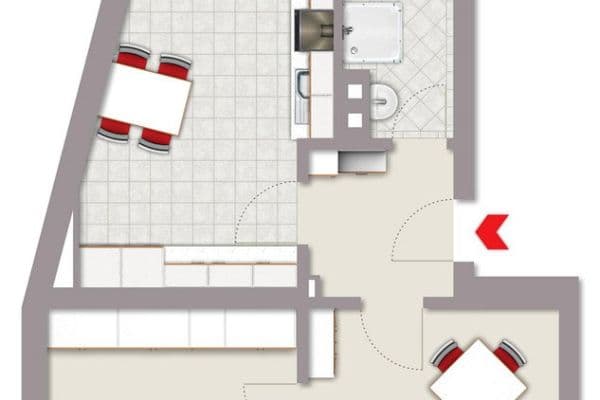 Predaj bytu 2-izbový 57 m², Wormser Str. 49, Köln, Severné Porýnie - Westfálsko Predaj bytu 2-izbový 57 m², Wormser Str. 49, Köln, Severné Porýnie - Westfálsko