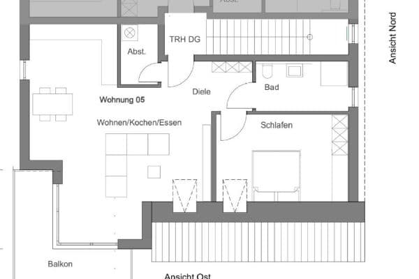 Prenájom bytu 2-izbový 70 m², Freiherr-vom-Stein Str. 44, Waldbröl Prenájom bytu 2-izbový 70 m², Freiherr-vom-Stein Str. 44, Waldbröl