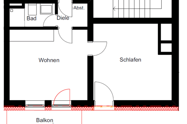 Prenájom bytu 2-izbový 36 m², München, Bavorsko Prenájom bytu 2-izbový 36 m², München, Bavorsko