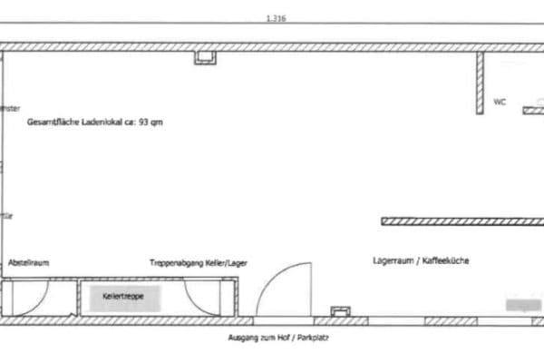 Prenájom nebytového priestoru 100 m², Doelenstraße 4-6, Wesel, Severné Porýnie - Westfálsko Prenájom nebytového priestoru 100 m², Doelenstraße 4-6, Wesel, Severné Porýnie - Westfálsko