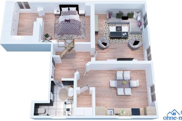 Prenájom bytu 3-izbový 83 m², Rheinbach Prenájom bytu 3-izbový 83 m², Rheinbach