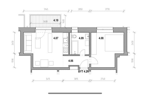 Prenájom bytu 2-izbový 46 m², Račianska, Nové Mesto, Bratislavský kraj Prenájom bytu 2-izbový 46 m², Račianska, Nové Mesto, Bratislavský kraj