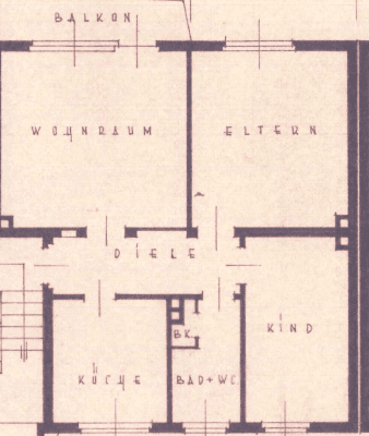Prenájom bytu 3-izbový 65 m², Gerlindstraße 10, Dortmund Prenájom bytu 3-izbový 65 m², Gerlindstraße 10, Dortmund