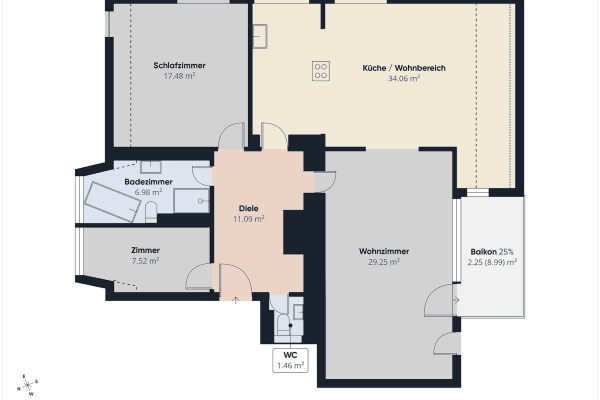 Predaj bytu 3-izbový 106 m², Hamburg, Hamburg Predaj bytu 3-izbový 106 m², Hamburg, Hamburg
