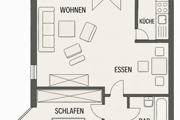 Predaj bytu 2-izbový 58 m², Köln, Severné Porýnie - Westfálsko Predaj bytu 2-izbový 58 m², Köln, Severné Porýnie - Westfálsko