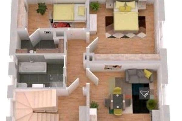 Prenájom bytu 2-izbový 60 m², Heidenheim Prenájom bytu 2-izbový 60 m², Heidenheim