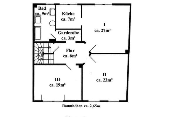 Prenájom bytu 4-izbový 135 m², Hildesheim, Dolné Sasko Prenájom bytu 4-izbový 135 m², Hildesheim, Dolné Sasko