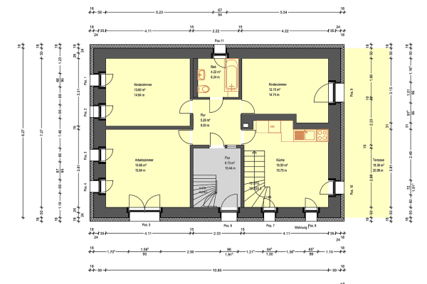 Prenájom bytu 5-izbový 121 m², Maxener Straße 7, Dresden, Sasko Prenájom bytu 5-izbový 121 m², Maxener Straße 7, Dresden, Sasko