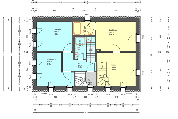 Prenájom bytu 4-izbový 100 m², Maxener Straße 7, Dresden Prenájom bytu 4-izbový 100 m², Maxener Straße 7, Dresden
