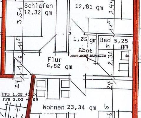 Prenájom bytu 3-izbový 69 m², Ziegelei 16, Aßlar Prenájom bytu 3-izbový 69 m², Ziegelei 16, Aßlar