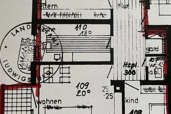 Prenájom bytu 3-izbový 73 m², Eckgartenstraße 24, Remseck am Neckar Prenájom bytu 3-izbový 73 m², Eckgartenstraße 24, Remseck am Neckar