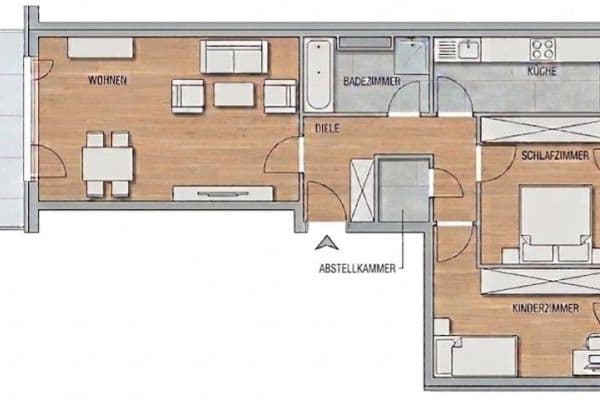 Predaj bytu 3-izbový 71 m², Goldhofer Str. 8, München, Bavorsko Predaj bytu 3-izbový 71 m², Goldhofer Str. 8, München, Bavorsko