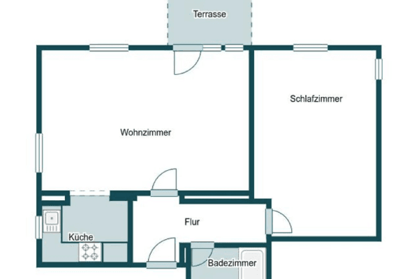 Prenájom bytu 2-izbový 72 m², Kornwestheim Prenájom bytu 2-izbový 72 m², Kornwestheim