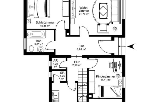 Predaj domu 177 m², pozemok 564 m², Nicolaus-Zech-Str. 38, Coburg, Bavorsko Predaj domu 177 m², pozemok 564 m², Nicolaus-Zech-Str. 38, Coburg, Bavorsko