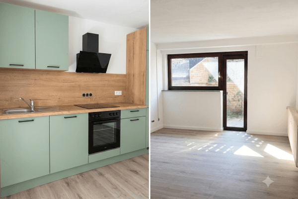 Prenájom bytu 2-izbový 55 m², Grafschafter Straße 92a, Duisburg-Baerl Prenájom bytu 2-izbový 55 m², Grafschafter Straße 92a, Duisburg-Baerl