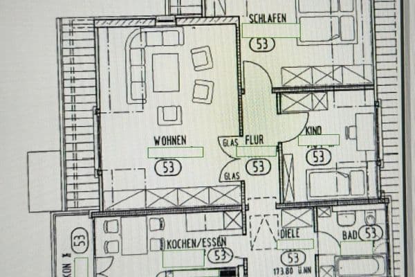 Prenájom bytu 3-izbový 76 m², Weißenfels, Sasko-Anhaltsko Prenájom bytu 3-izbový 76 m², Weißenfels, Sasko-Anhaltsko