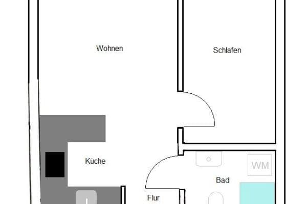 Predaj bytu 1-izbový 32 m², Hamburg, Hamburg Predaj bytu 1-izbový 32 m², Hamburg, Hamburg
