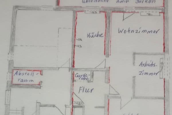 Prenájom bytu 2-izbový 83 m², Alsbach-Hähnlein Prenájom bytu 2-izbový 83 m², Alsbach-Hähnlein