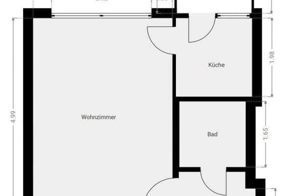 Predaj bytu 1-izbový 28 m², Friedenstraße 23, Hamburg, Hamburg Predaj bytu 1-izbový 28 m², Friedenstraße 23, Hamburg, Hamburg