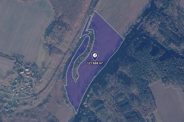 Predaj pozemku 127.688 m², Bakov nad Jizerou Predaj pozemku 127.688 m², Bakov nad Jizerou
