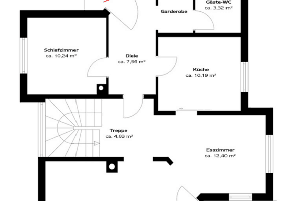 Predaj domu 168 m², pozemok 1.007 m², Taunusstr. 43, Langgöns Predaj domu 168 m², pozemok 1.007 m², Taunusstr. 43, Langgöns