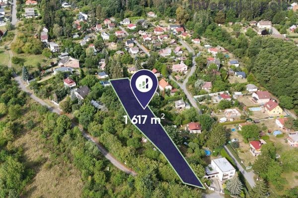 Predaj pozemku 1.617 m², Řitka Predaj pozemku 1.617 m², Řitka