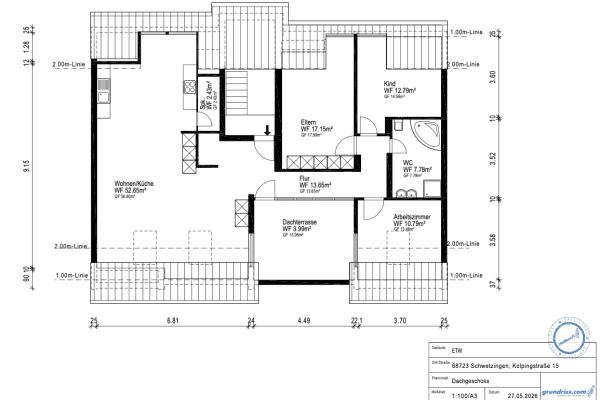Predaj bytu 4-izbový 121 m², Schwetzingen Predaj bytu 4-izbový 121 m², Schwetzingen