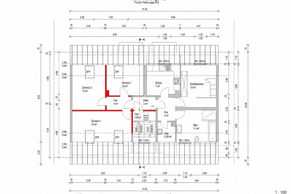 Prenájom bytu 3-izbový 80 m², Rollbühlstrasse 63, käftertal Prenájom bytu 3-izbový 80 m², Rollbühlstrasse 63, käftertal