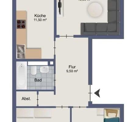Prenájom bytu 3-izbový 73 m², Hornboden 2, Grenzach-Wyhlen Prenájom bytu 3-izbový 73 m², Hornboden 2, Grenzach-Wyhlen